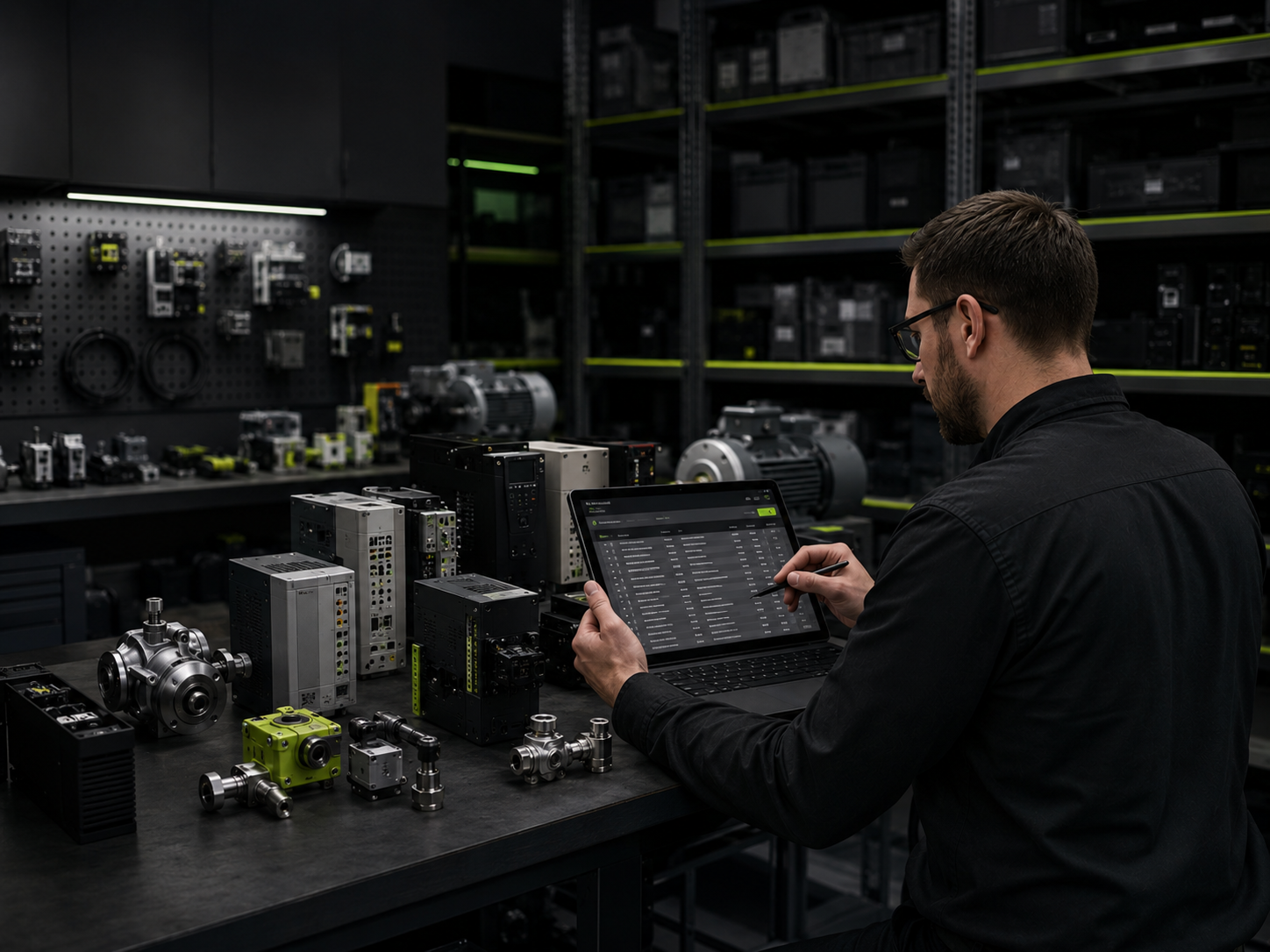 Industrial sourcing and spare parts